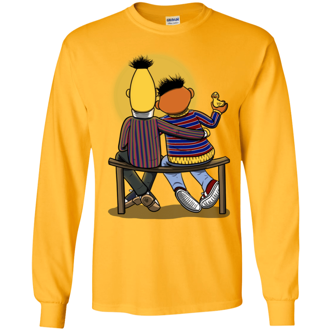 T-Shirts Gold / S Sunset Street Men's Long Sleeve T-Shirt