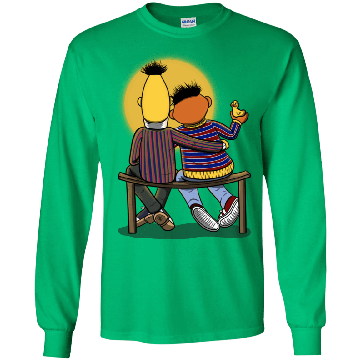 T-Shirts Irish Green / S Sunset Street Men's Long Sleeve T-Shirt