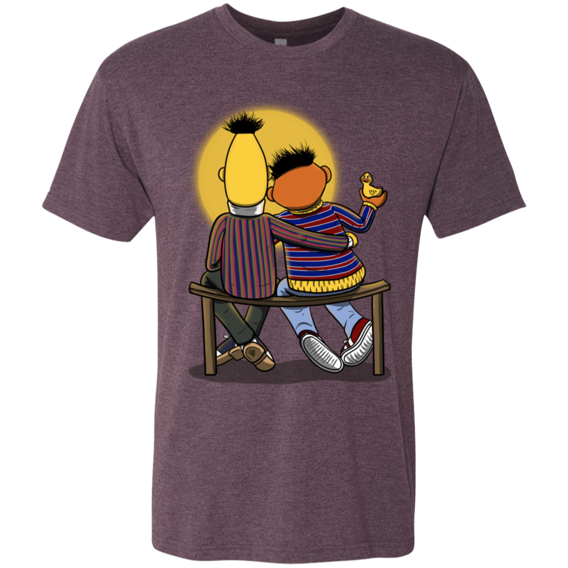 T-Shirts Vintage Purple / S Sunset Street Men's Triblend T-Shirt