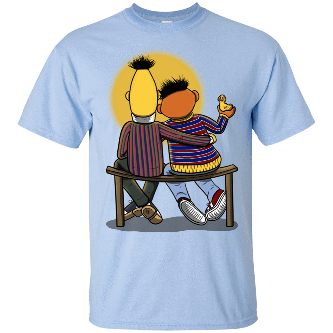 T-Shirts Light Blue / S Sunset Street T-Shirt