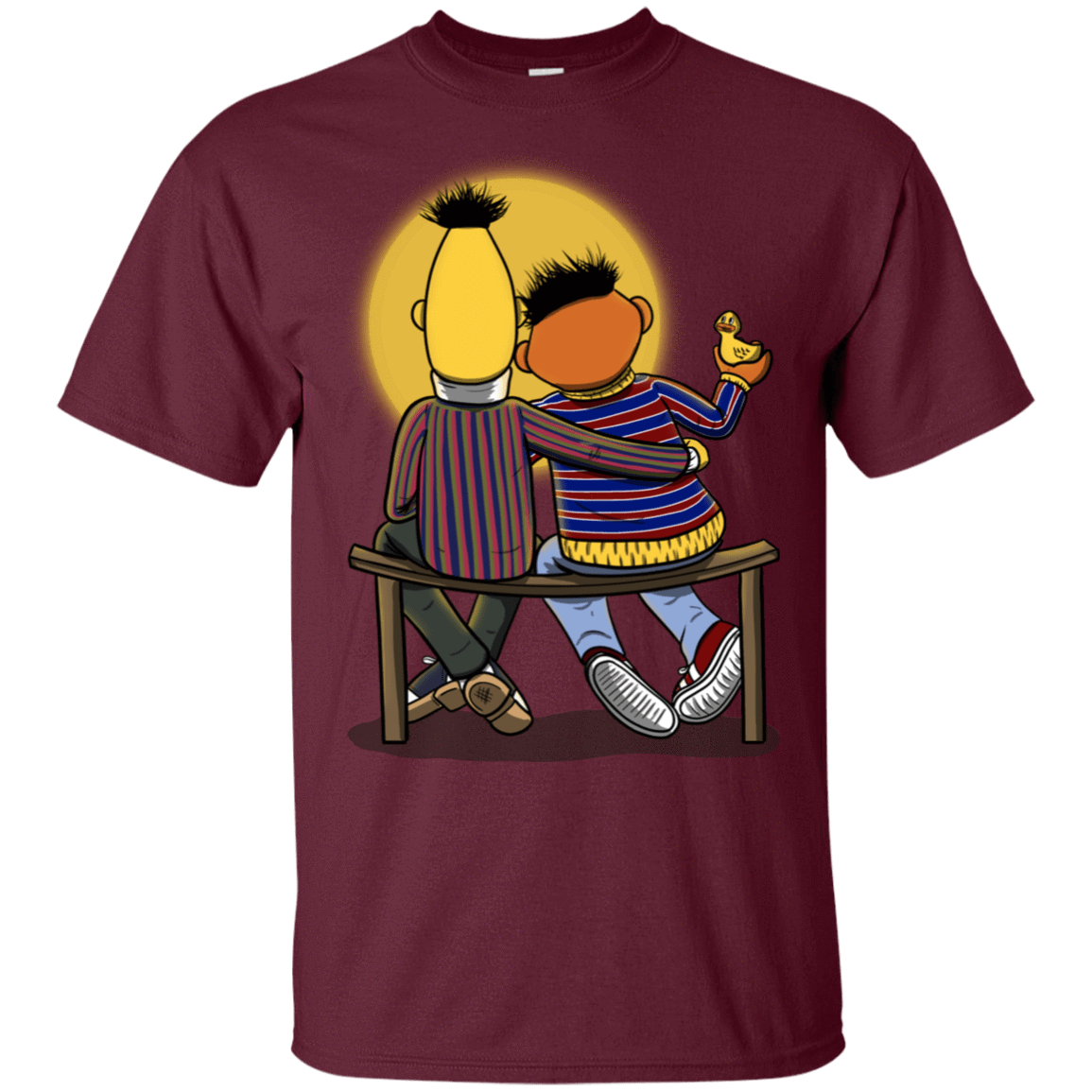 T-Shirts Maroon / S Sunset Street T-Shirt