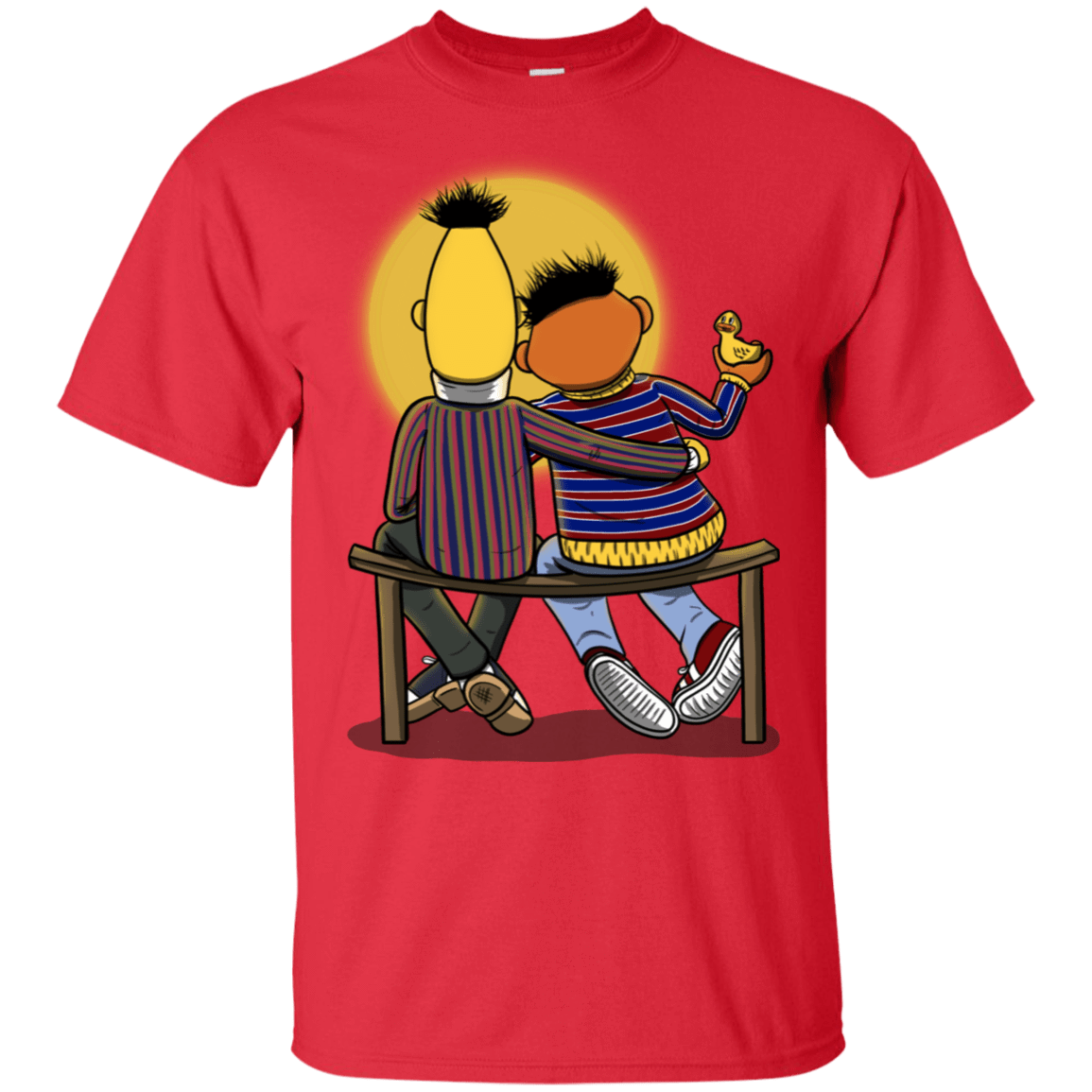 T-Shirts Red / S Sunset Street T-Shirt