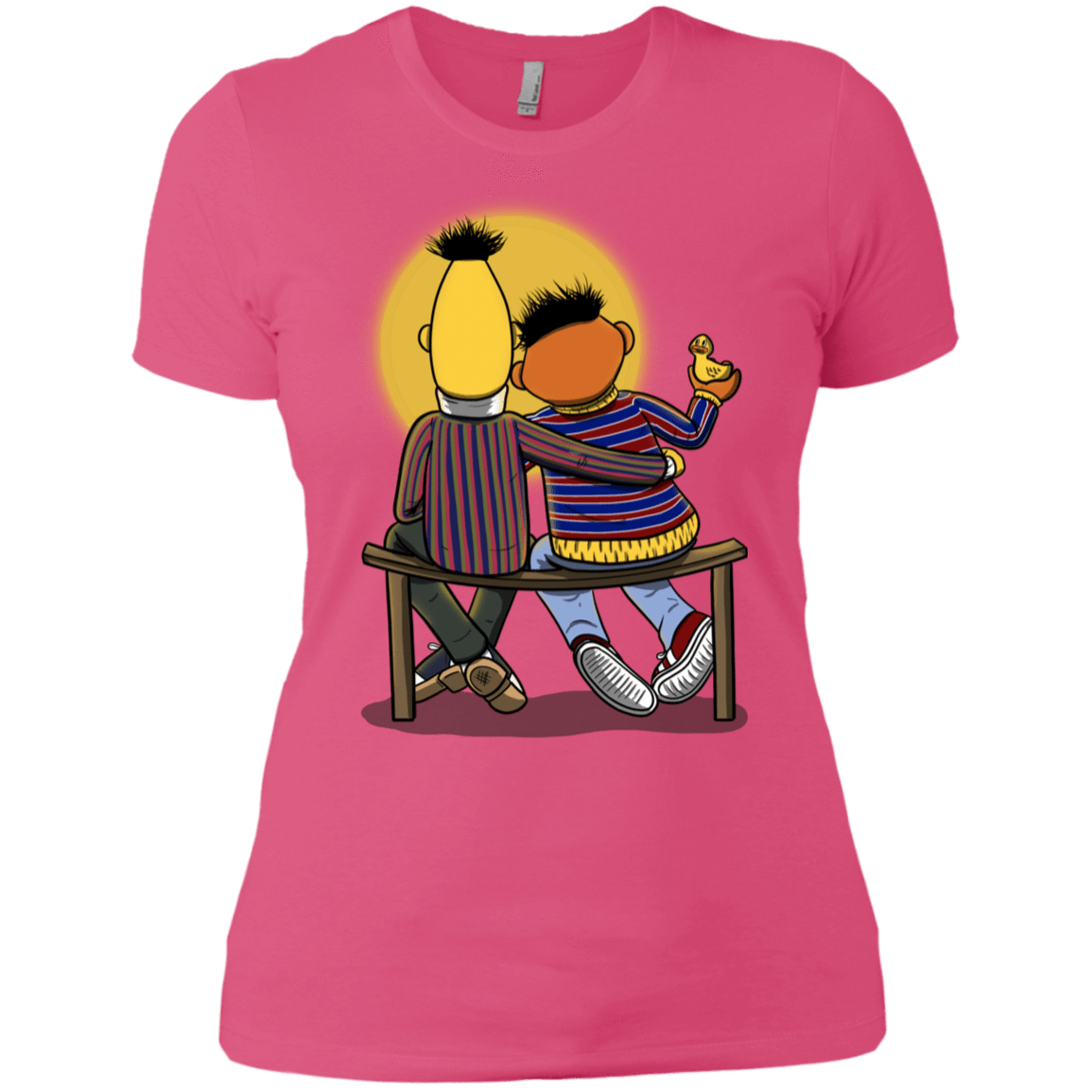 T-Shirts Hot Pink / X-Small Sunset Street Women's Premium T-Shirt