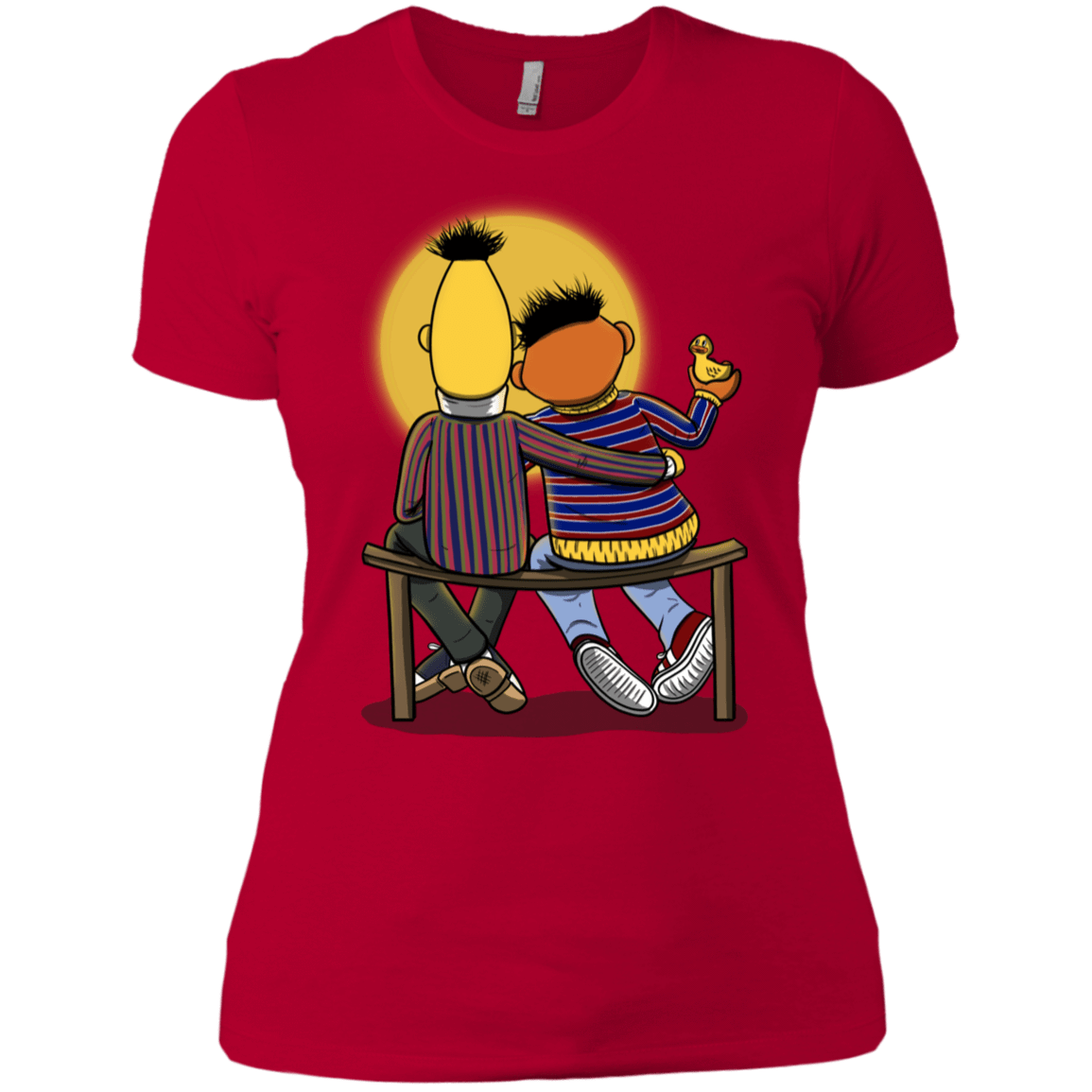 T-Shirts Red / X-Small Sunset Street Women's Premium T-Shirt