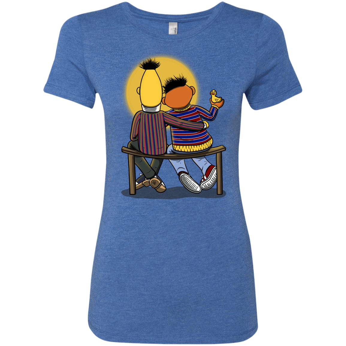 T-Shirts Vintage Royal / S Sunset Street Women's Triblend T-Shirt