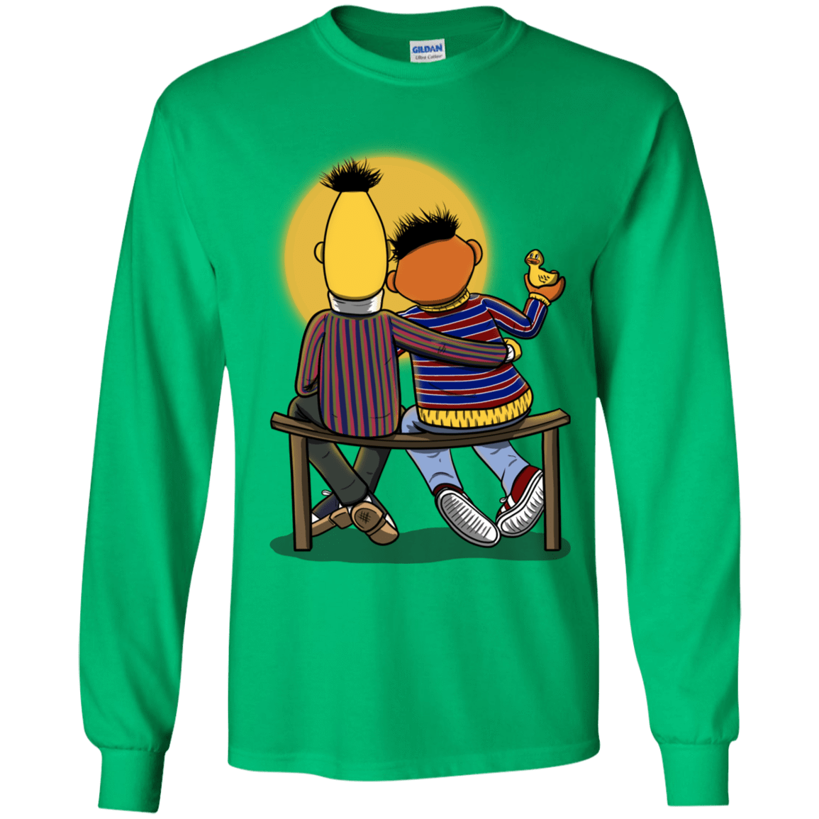 T-Shirts Irish Green / YS Sunset Street Youth Long Sleeve T-Shirt