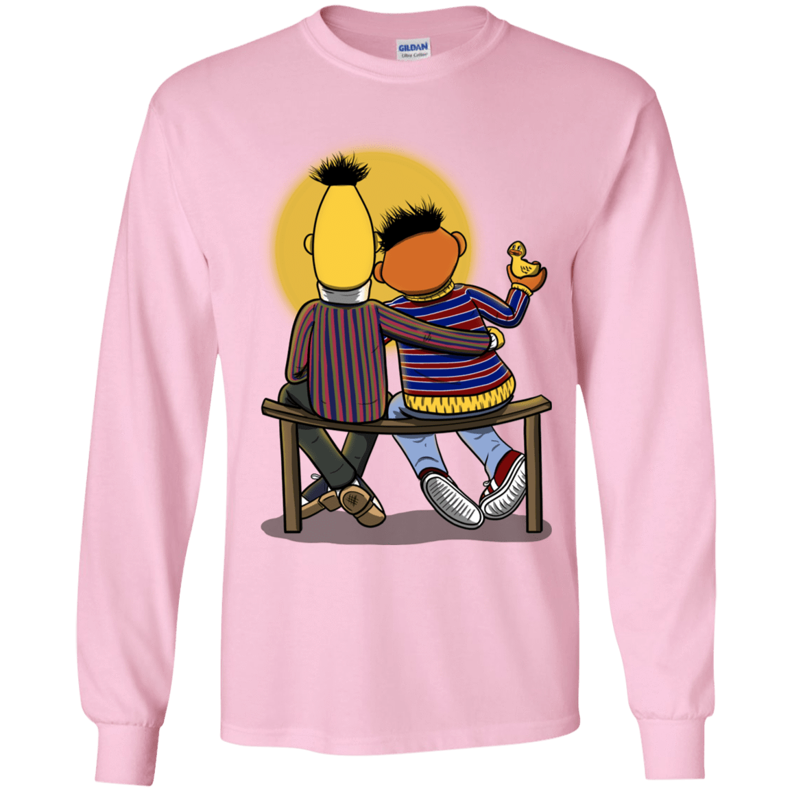 T-Shirts Light Pink / YS Sunset Street Youth Long Sleeve T-Shirt