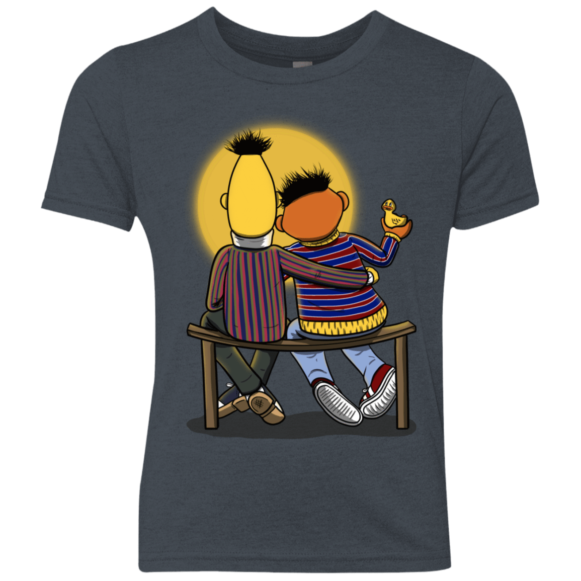 T-Shirts Vintage Navy / YXS Sunset Street Youth Triblend T-Shirt