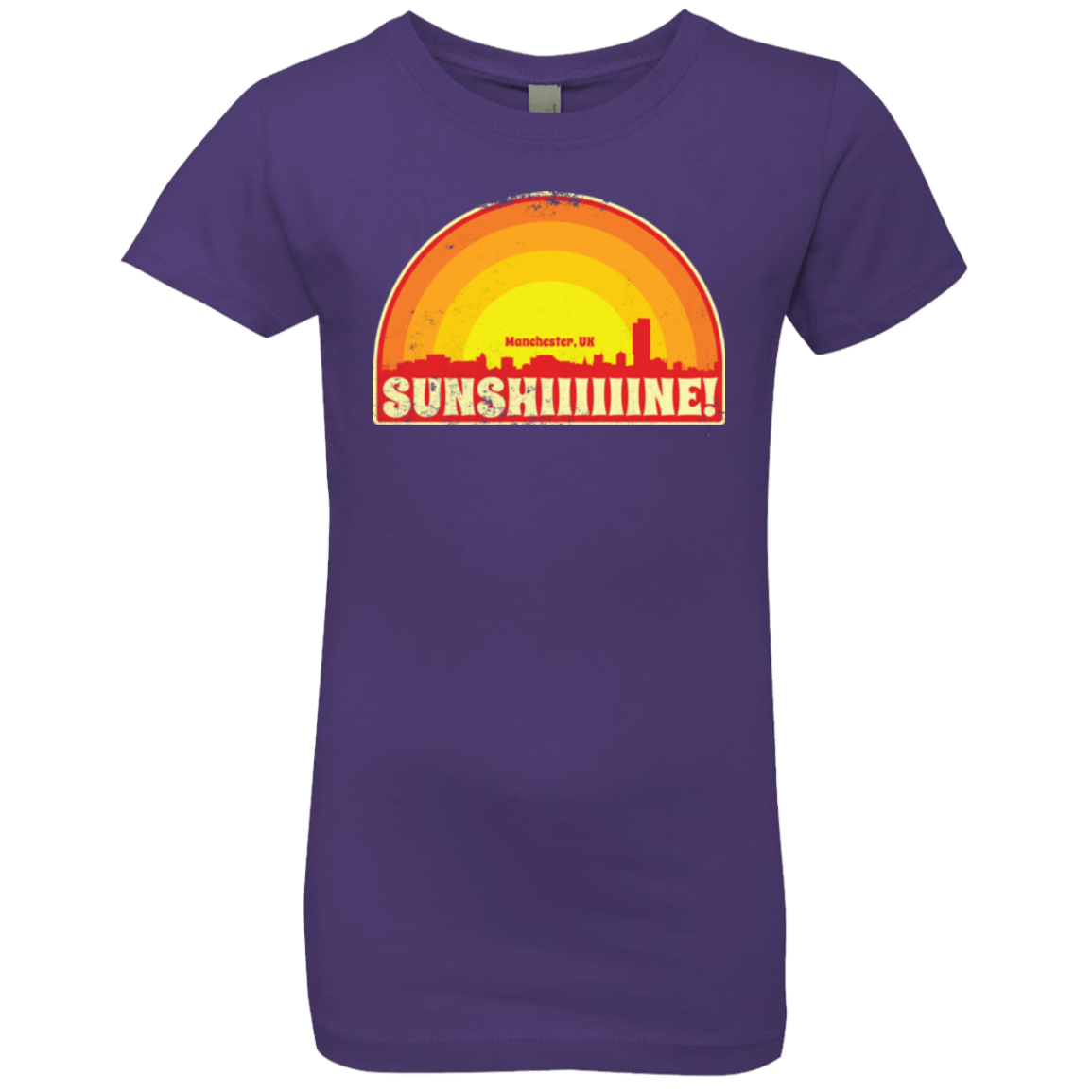 T-Shirts Purple Rush / YXS Sunshine Girls Premium T-Shirt