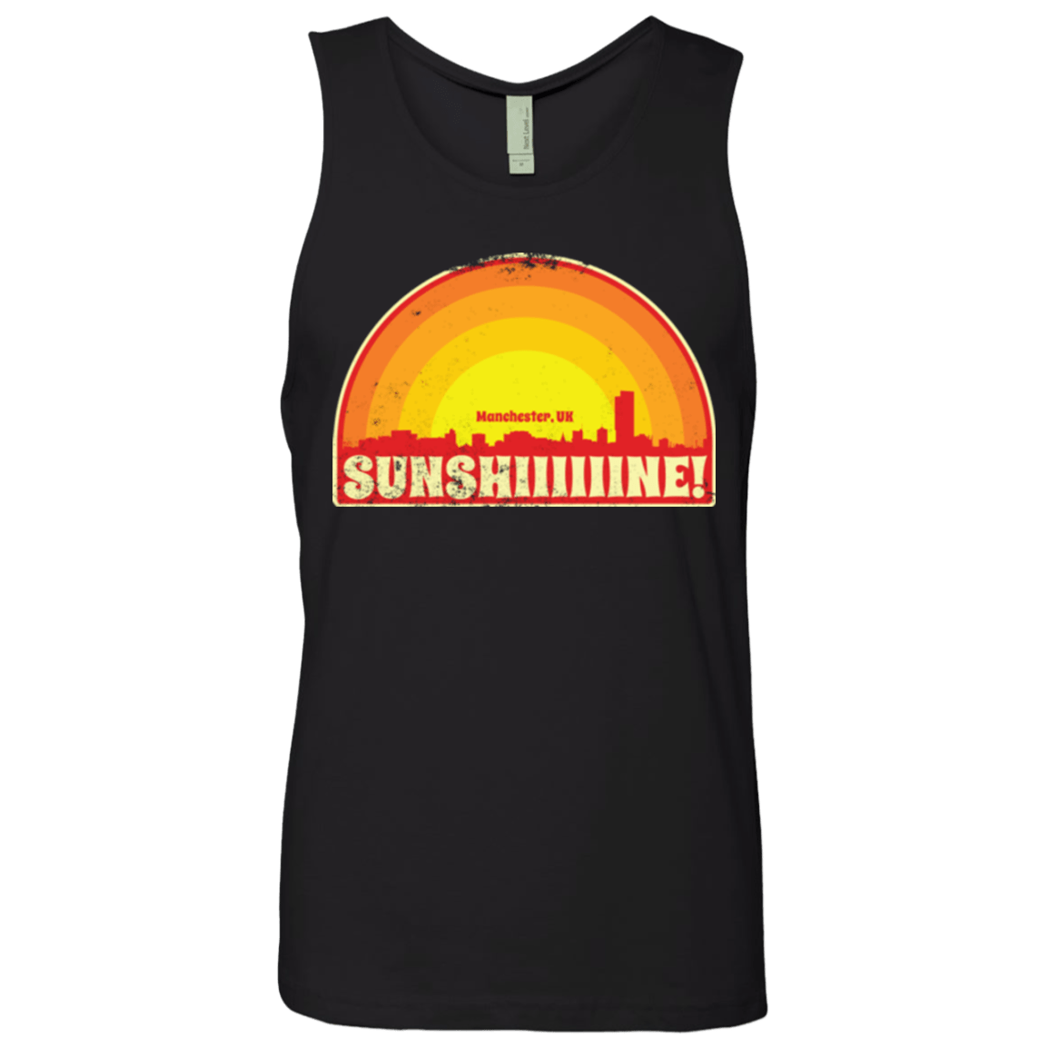 T-Shirts Black / Small Sunshine Men's Premium Tank Top
