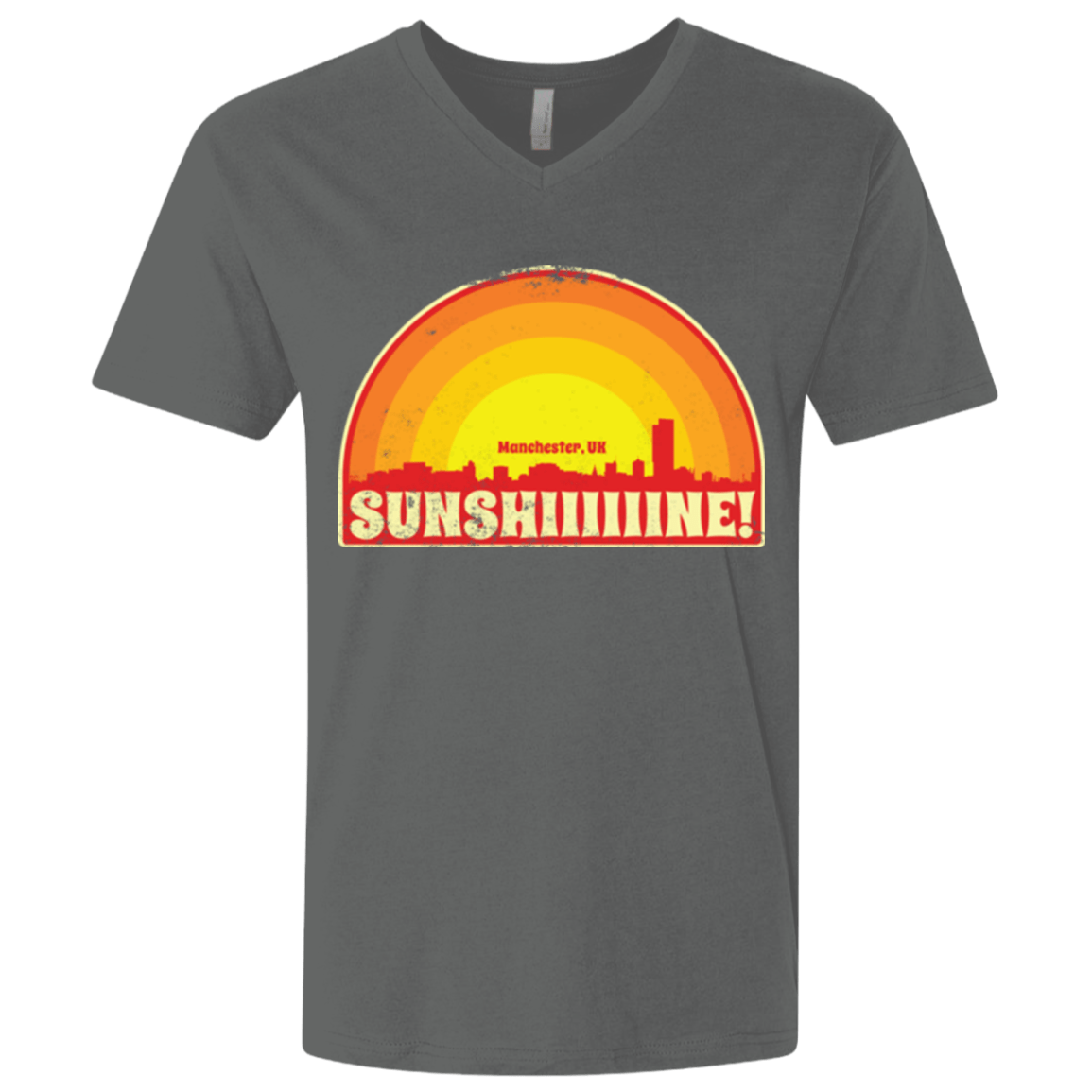 T-Shirts Heavy Metal / X-Small Sunshine Men's Premium V-Neck