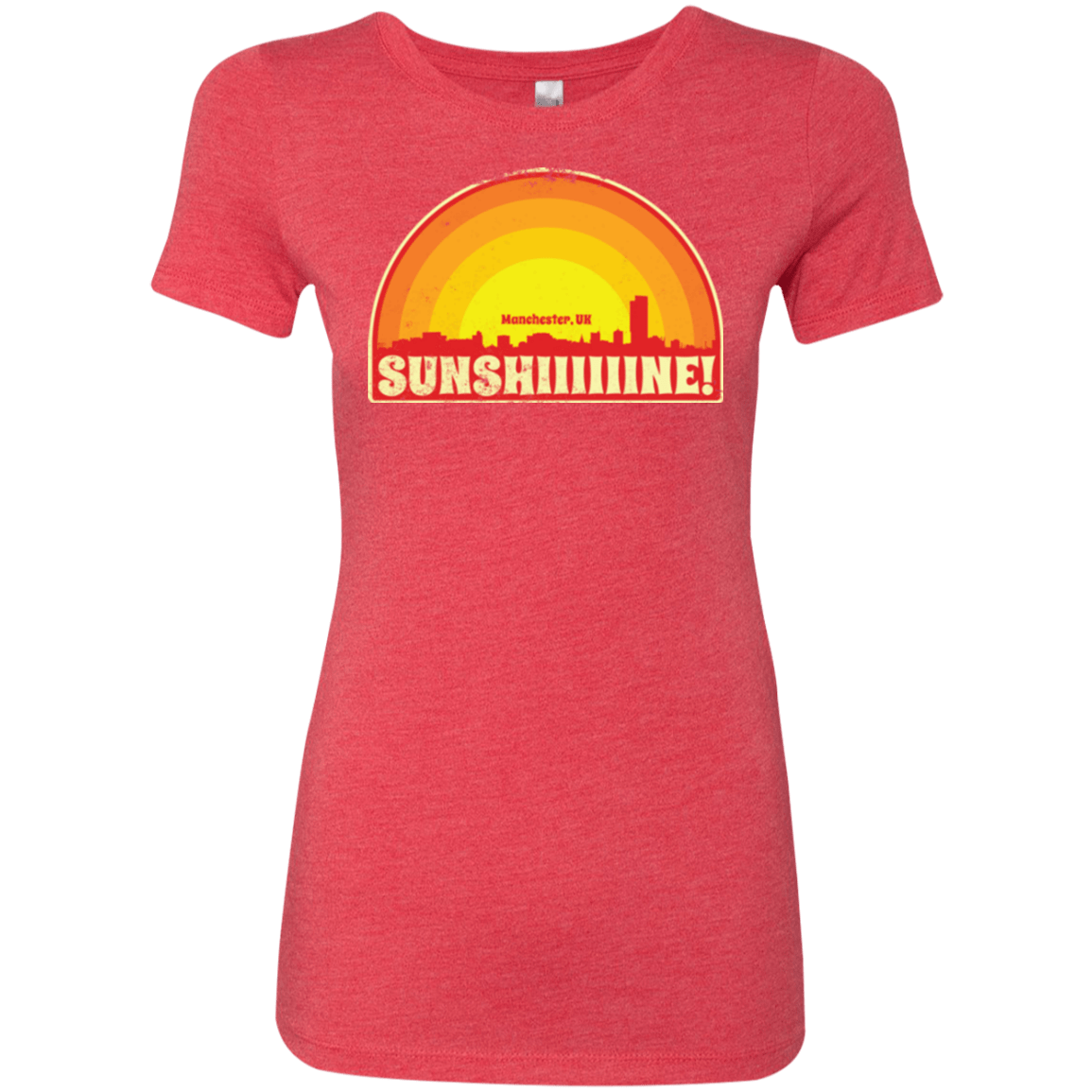 T-Shirts Vintage Red / Small Sunshine Women's Triblend T-Shirt