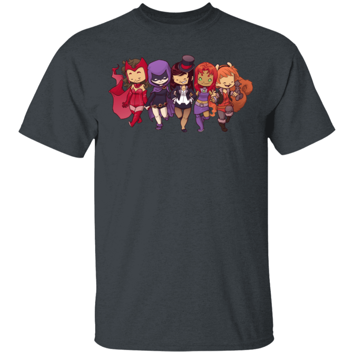 T-Shirts Dark Heather / S Super BFFs T-Shirt
