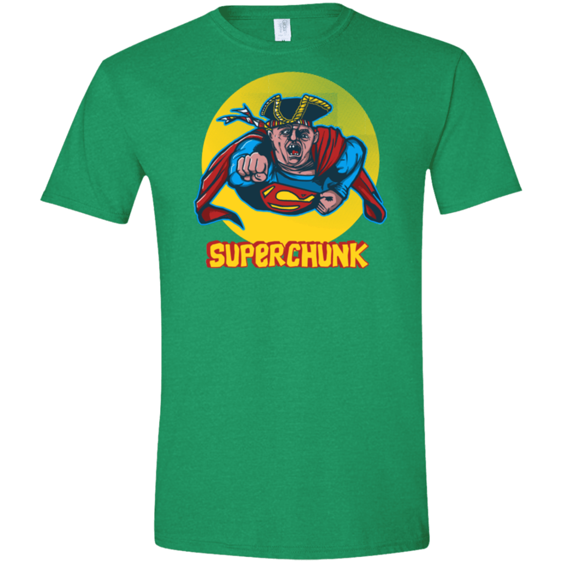T-Shirts Heather Irish Green / S Super Chunk Men's Semi-Fitted Softstyle