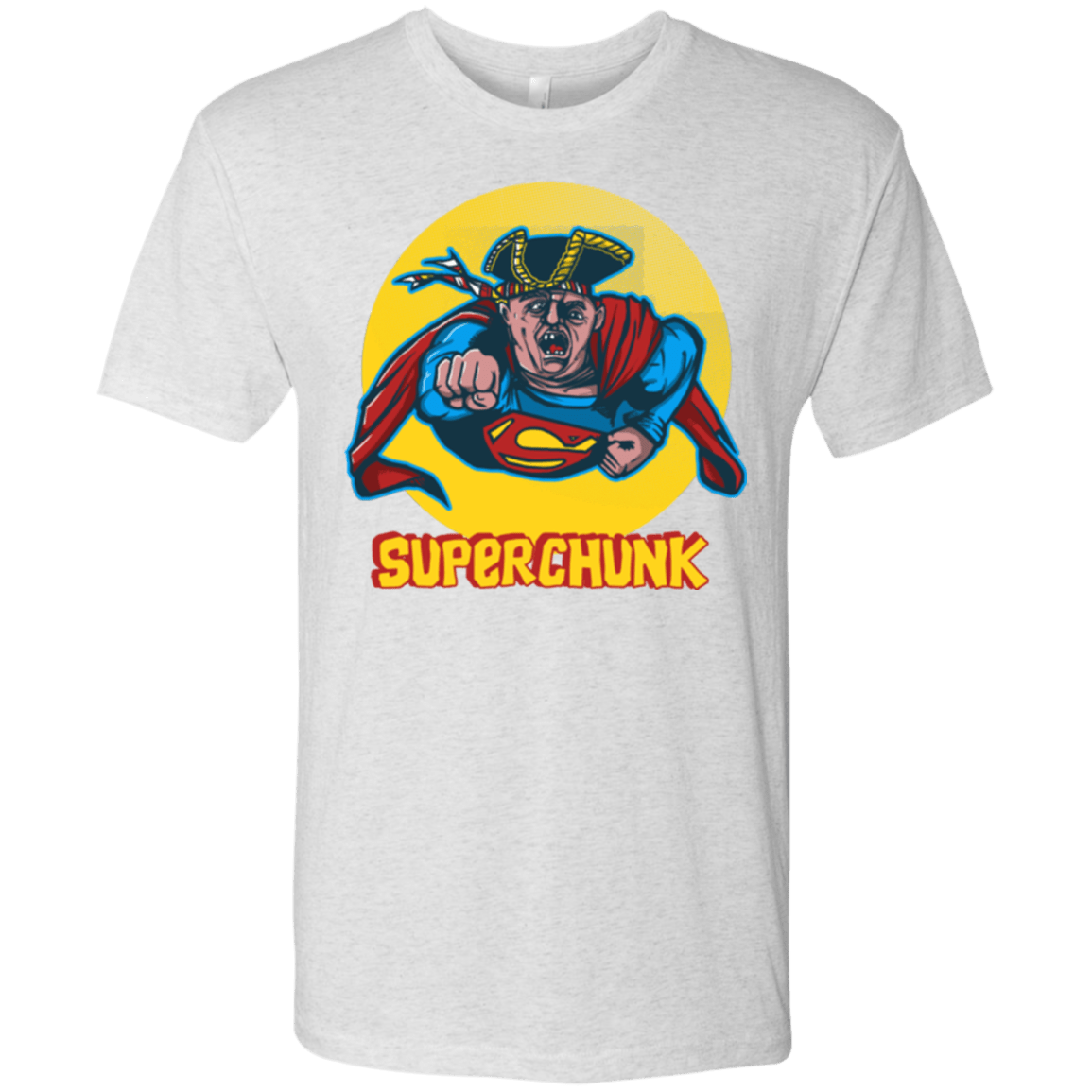 T-Shirts Heather White / S Super Chunk Men's Triblend T-Shirt