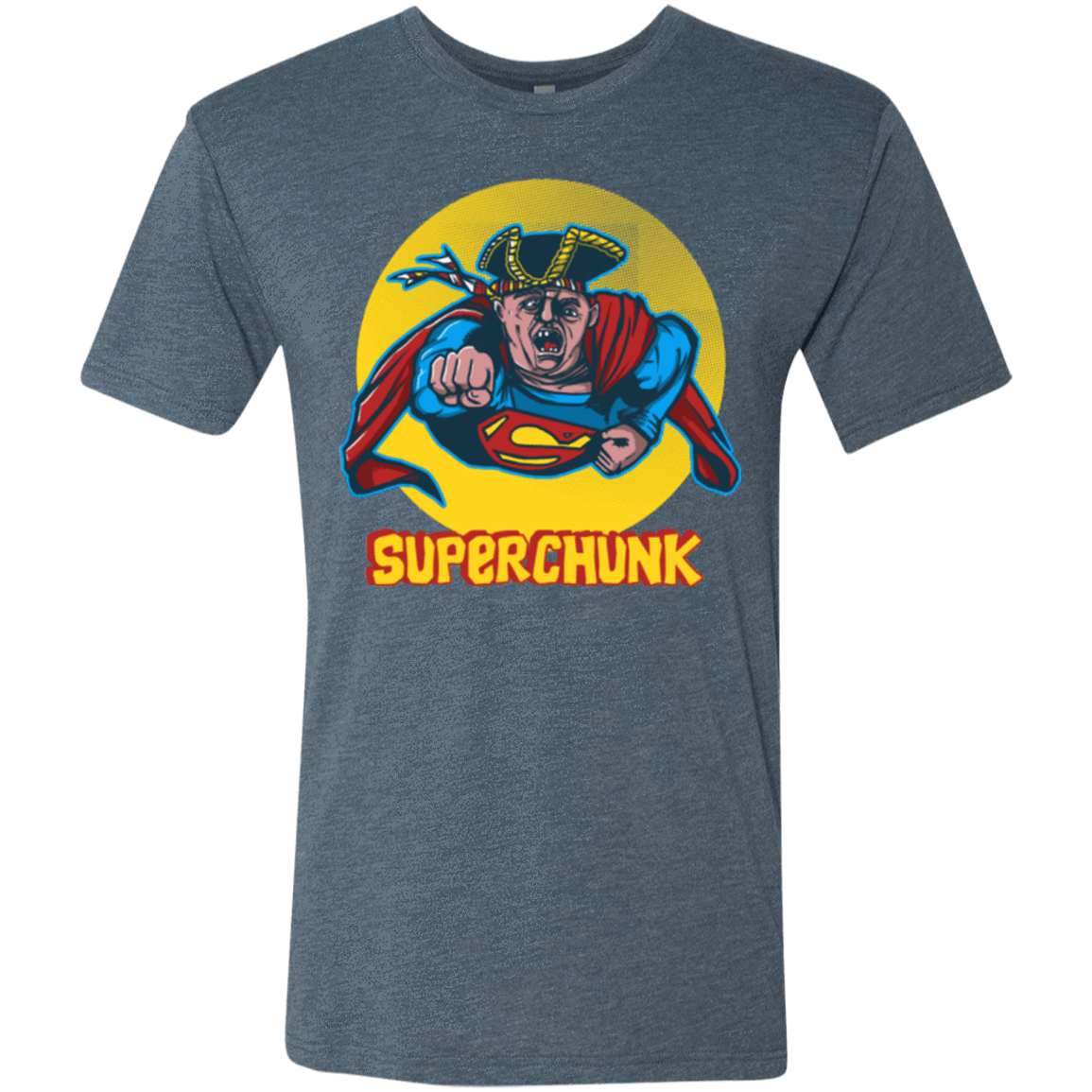 T-Shirts Indigo / S Super Chunk Men's Triblend T-Shirt