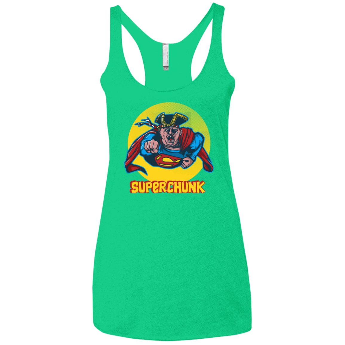 T-Shirts Envy / X-Small Super Chunk Women's Triblend Racerback Tank