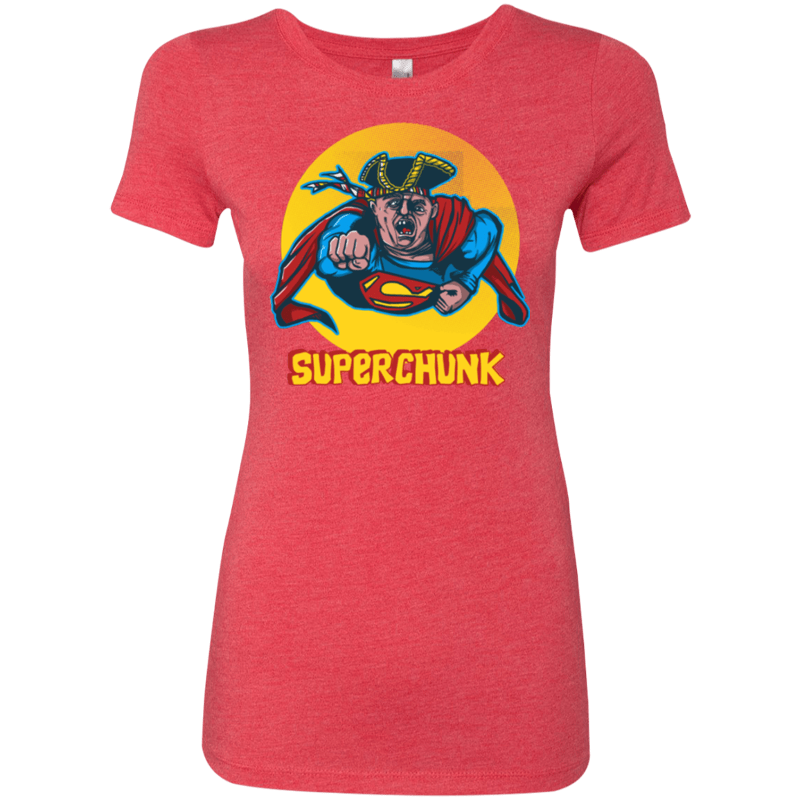 T-Shirts Vintage Red / S Super Chunk Women's Triblend T-Shirt