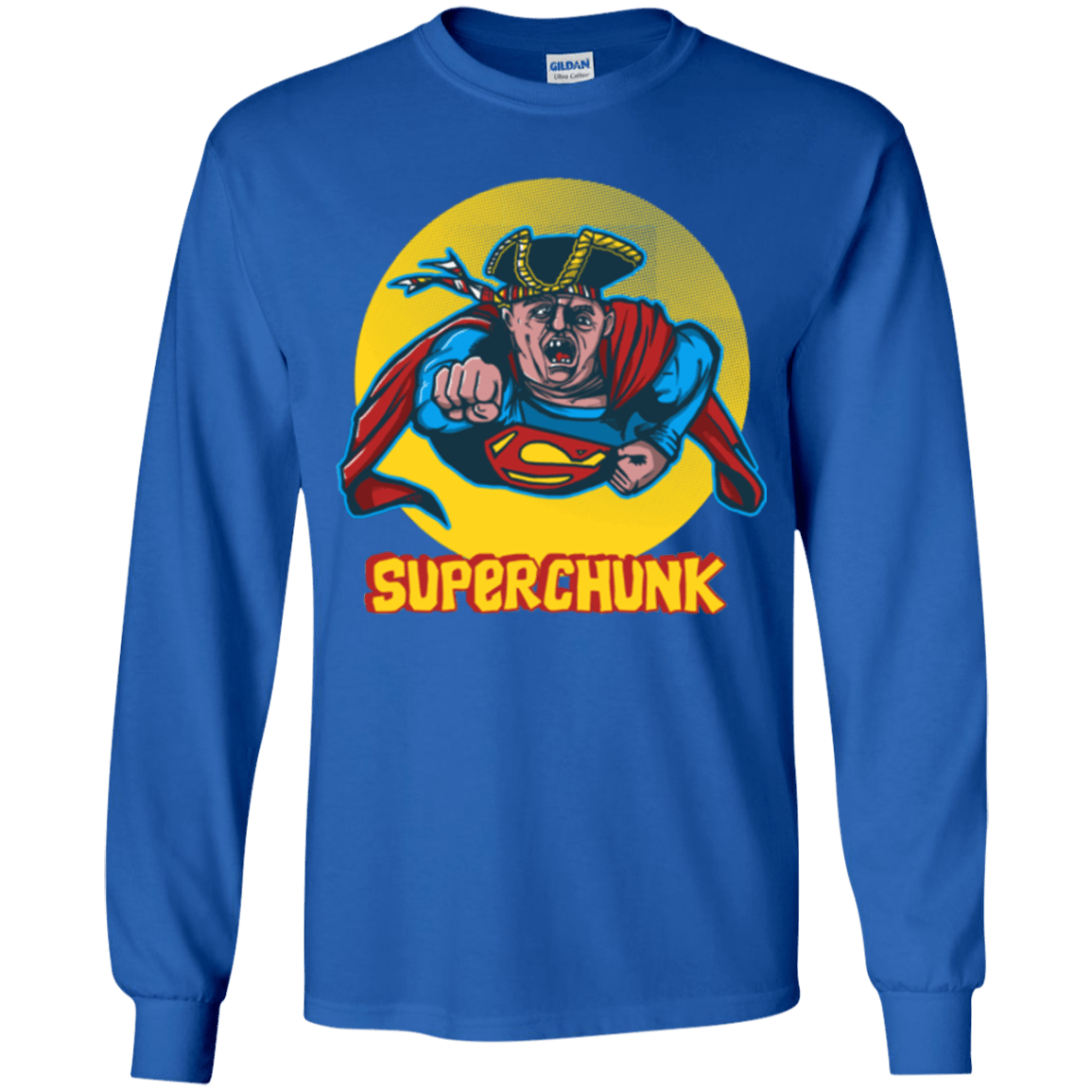 T-Shirts Royal / YS Super Chunk Youth Long Sleeve T-Shirt