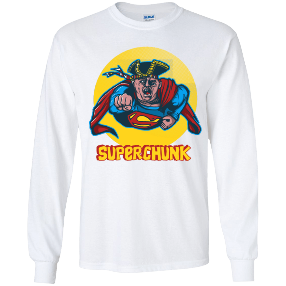 T-Shirts White / YS Super Chunk Youth Long Sleeve T-Shirt