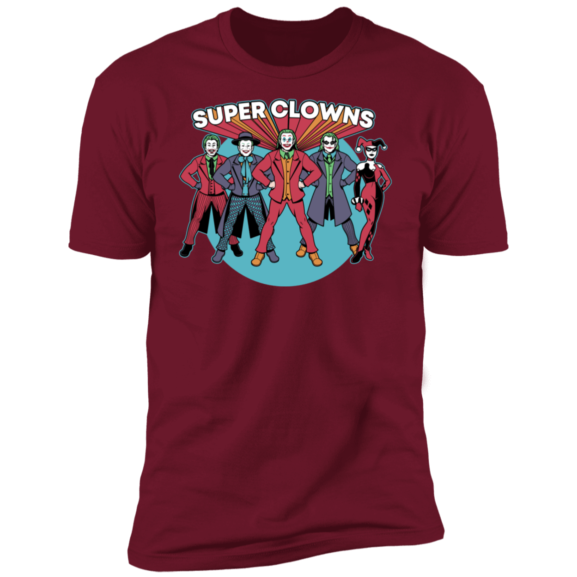 T-Shirts Cardinal / S Super Clowns Men's Premium T-Shirt