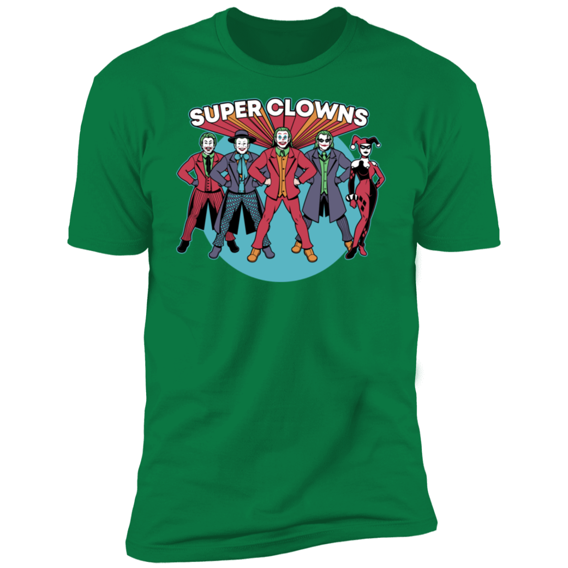 T-Shirts Kelly Green / S Super Clowns Men's Premium T-Shirt
