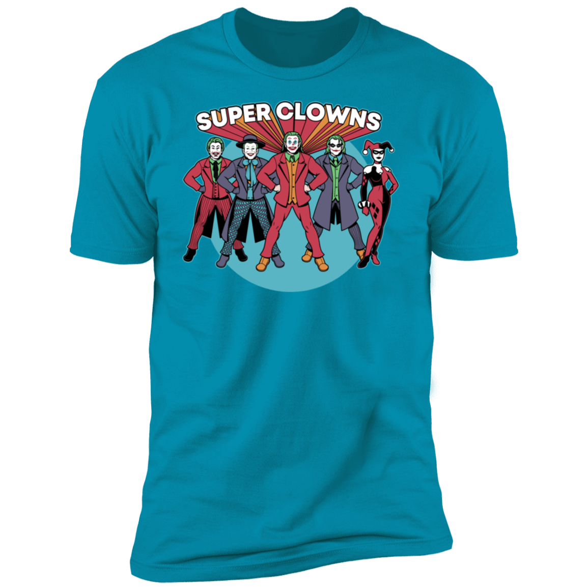 T-Shirts Turquoise / S Super Clowns Men's Premium T-Shirt