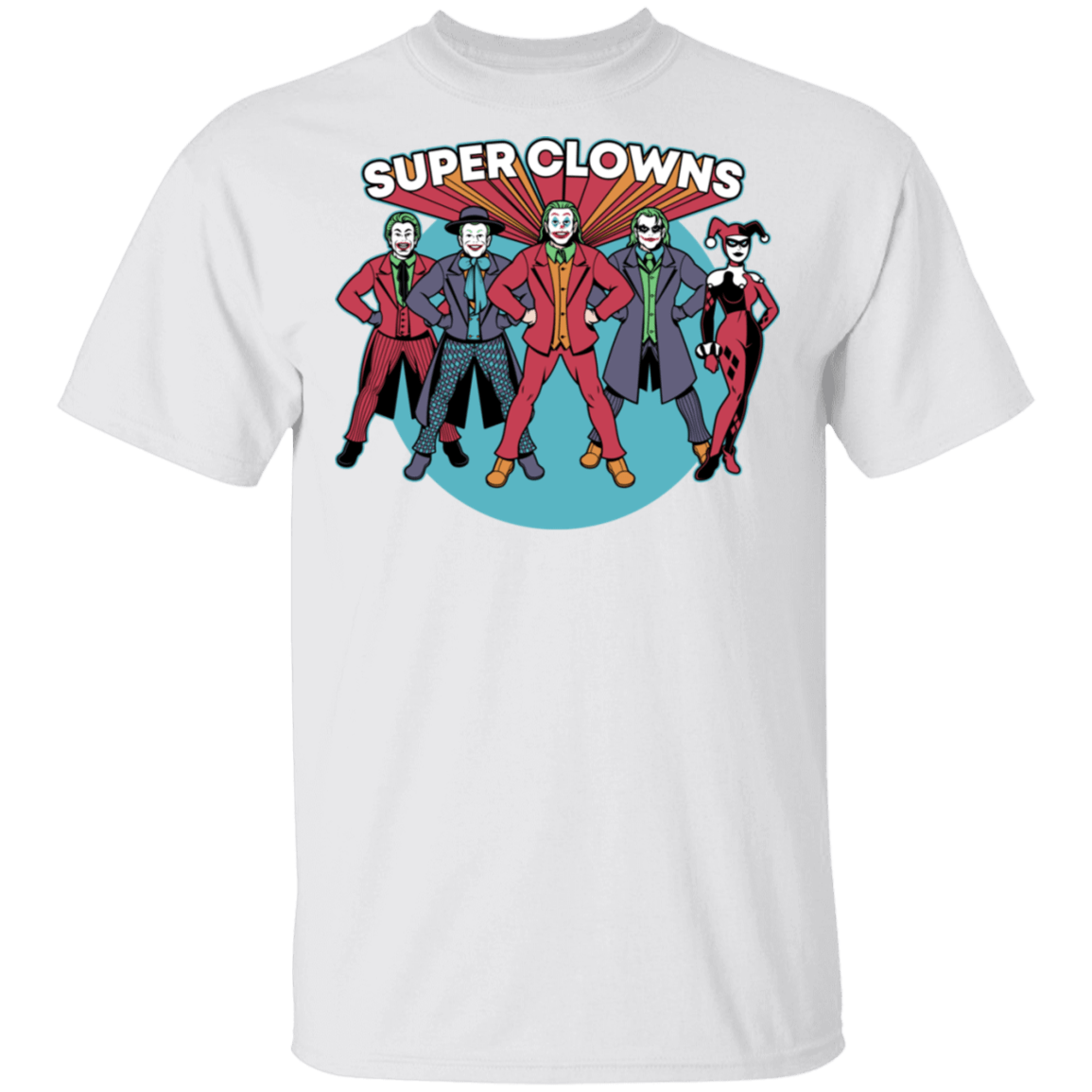 T-Shirts White / S Super Clowns T-Shirt