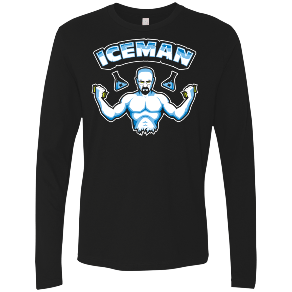 T-Shirts Black / Small Super Cook Men's Premium Long Sleeve