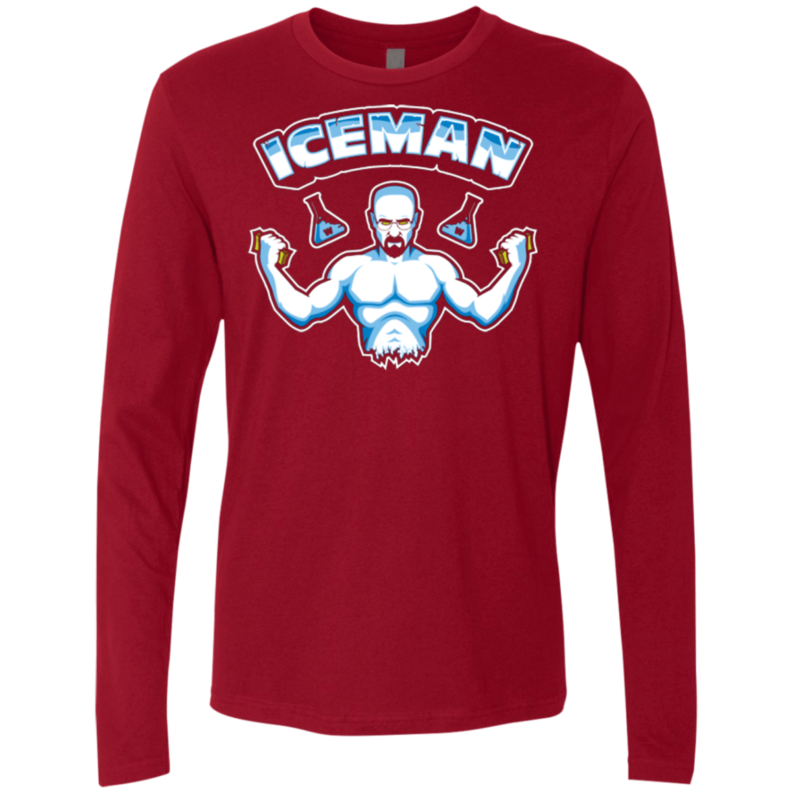 T-Shirts Cardinal / Small Super Cook Men's Premium Long Sleeve