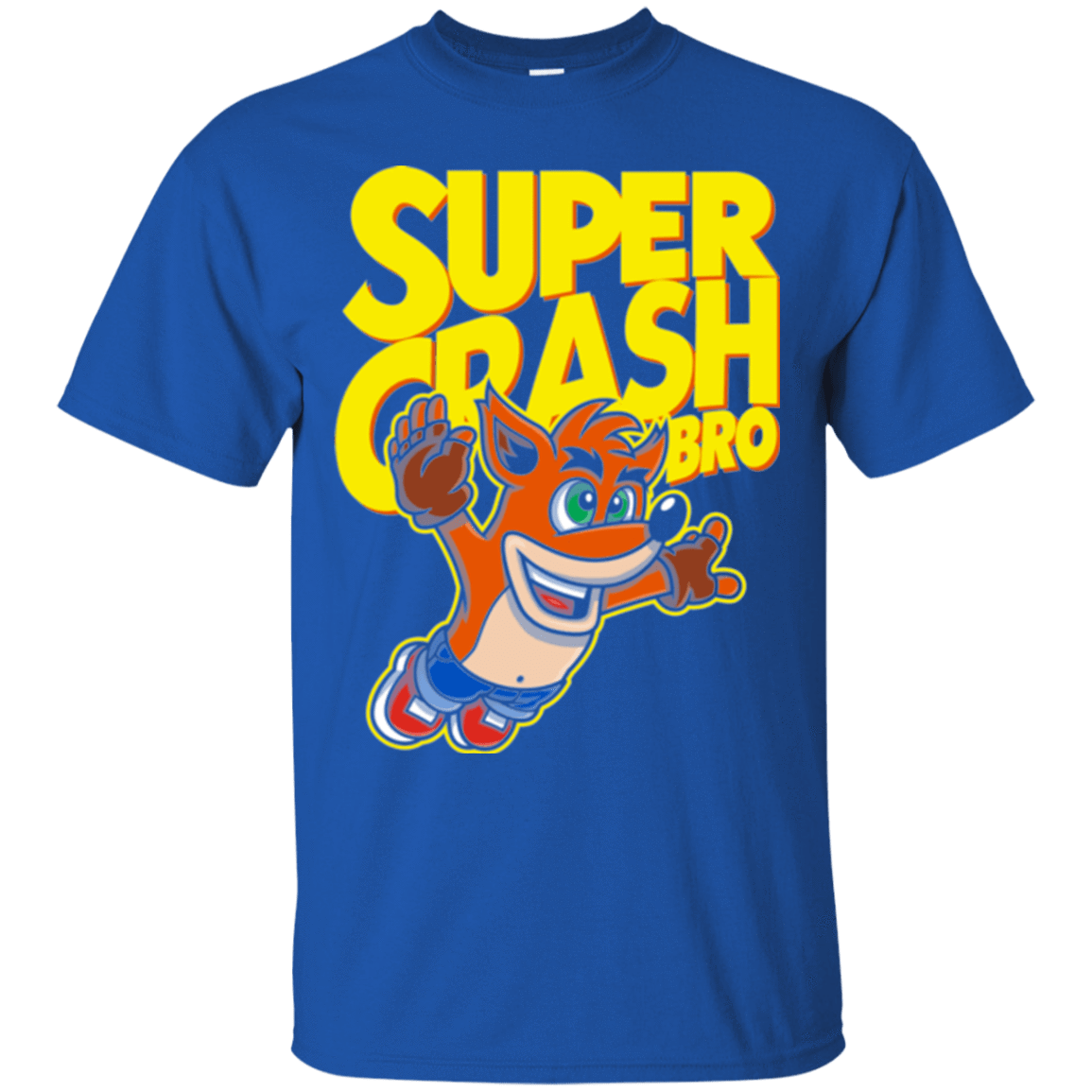 T-Shirts Royal / Small Super Crash Bros T-Shirt