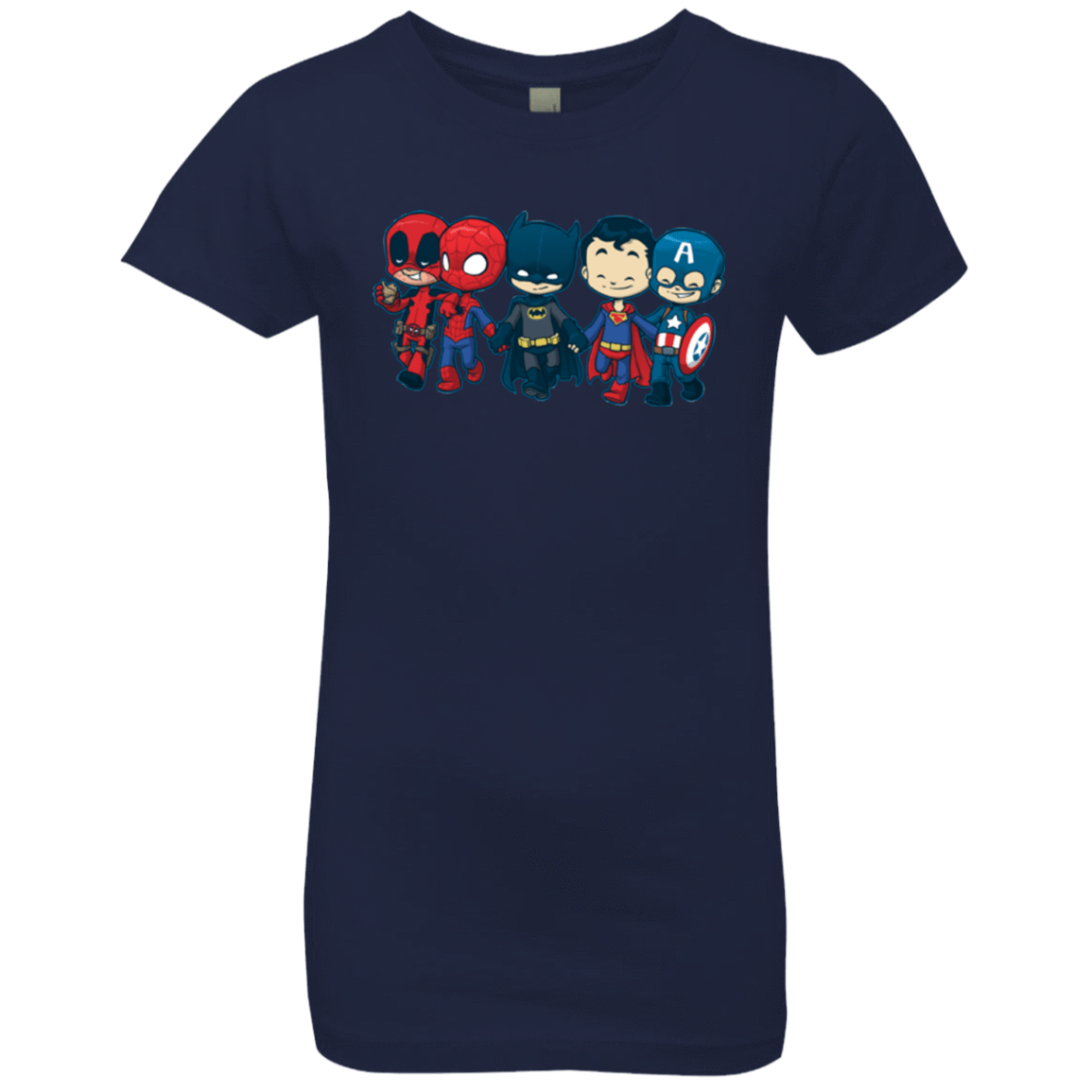 T-Shirts Midnight Navy / YXS Super Cross Over Bros Girls Premium T-Shirt