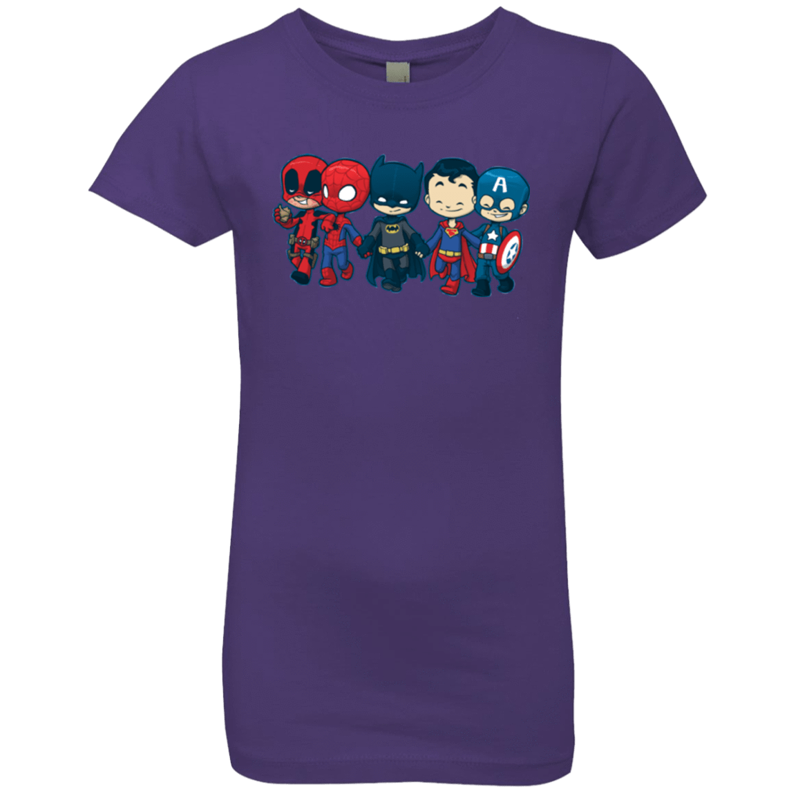 T-Shirts Purple Rush / YXS Super Cross Over Bros Girls Premium T-Shirt