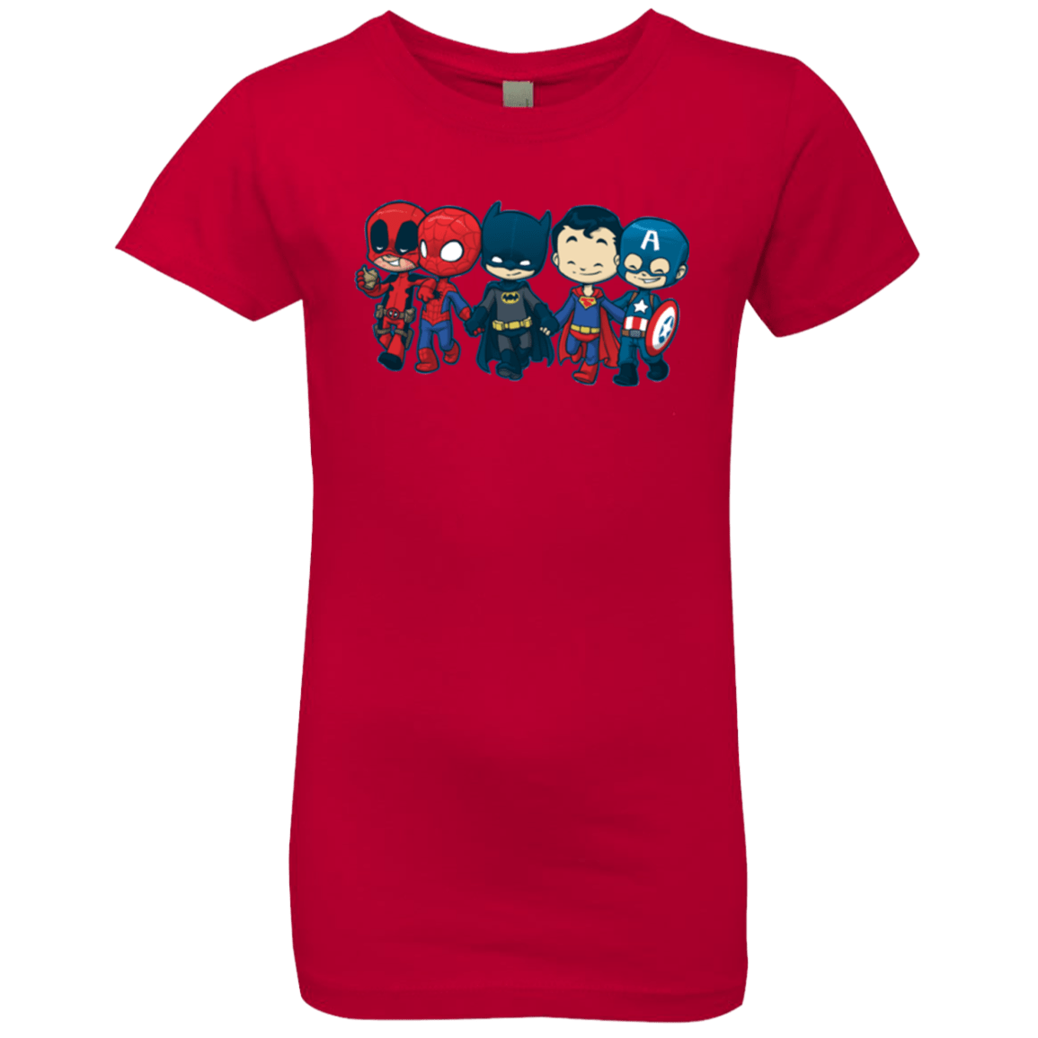 T-Shirts Red / YXS Super Cross Over Bros Girls Premium T-Shirt