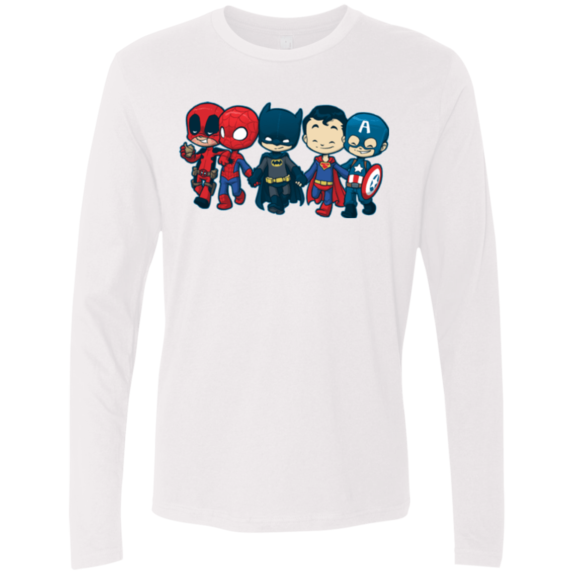 T-Shirts White / Small Super Cross Over Bros Men's Premium Long Sleeve