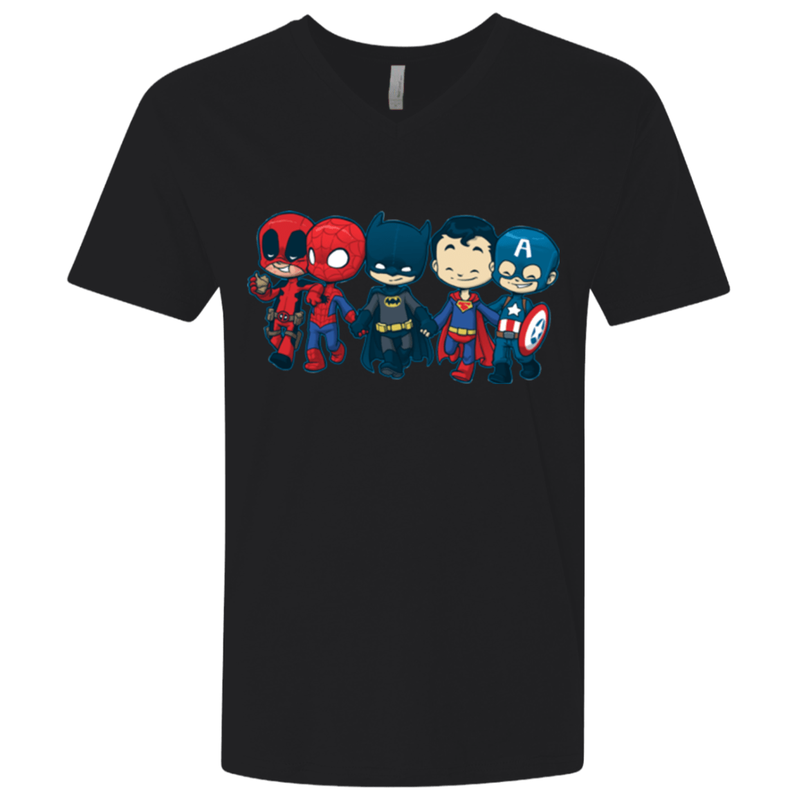 T-Shirts Black / X-Small Super Cross Over Bros Men's Premium V-Neck