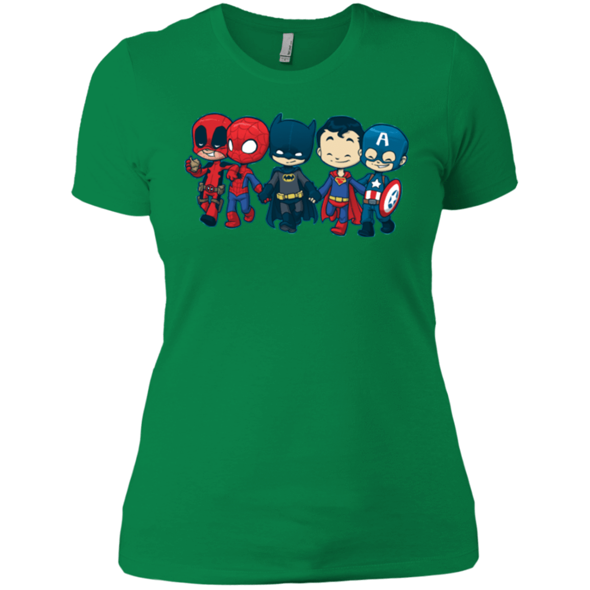 T-Shirts Kelly Green / X-Small Super Cross Over Bros Women's Premium T-Shirt