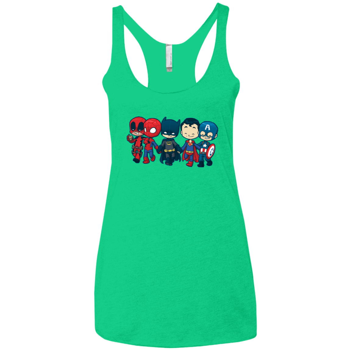 T-Shirts Envy / X-Small Super Cross Over Bros Women's Triblend Racerback Tank