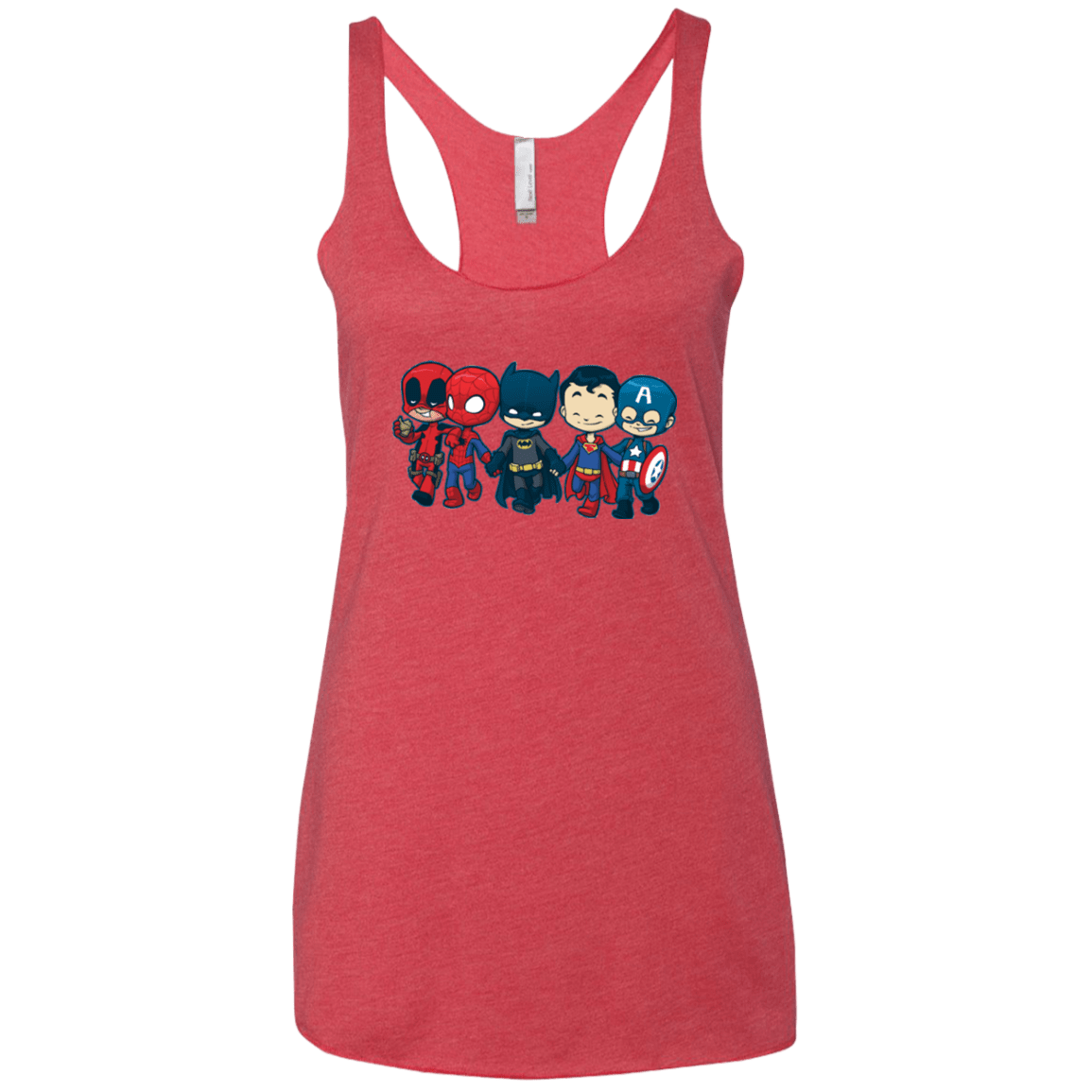 T-Shirts Vintage Red / X-Small Super Cross Over Bros Women's Triblend Racerback Tank