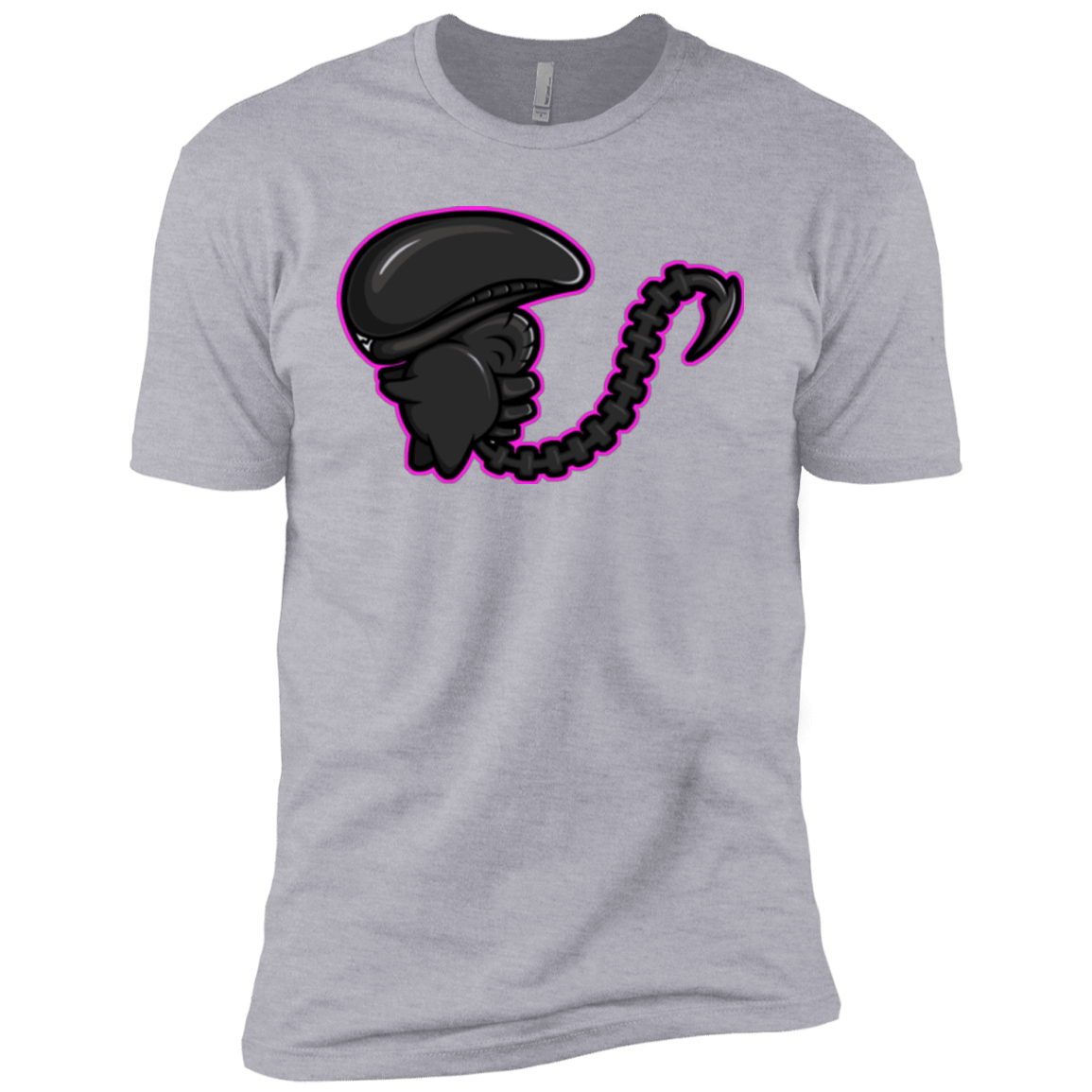 T-Shirts Heather Grey / YXS Super Cute Alien Boys Premium T-Shirt