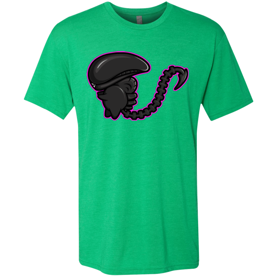 T-Shirts Envy / Small Super Cute Alien Men's Triblend T-Shirt