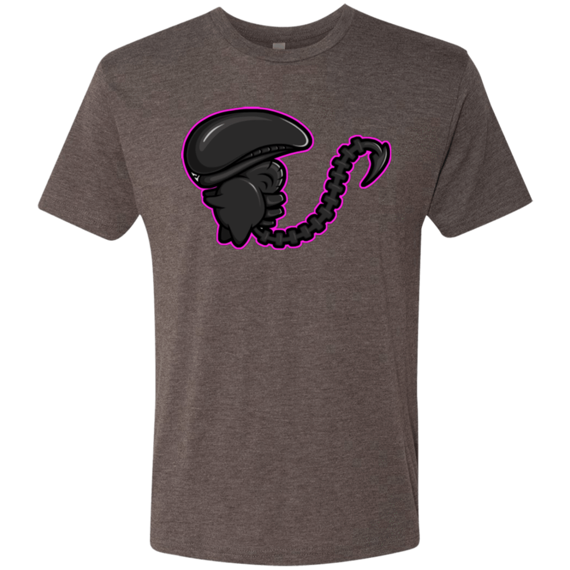 T-Shirts Macchiato / Small Super Cute Alien Men's Triblend T-Shirt