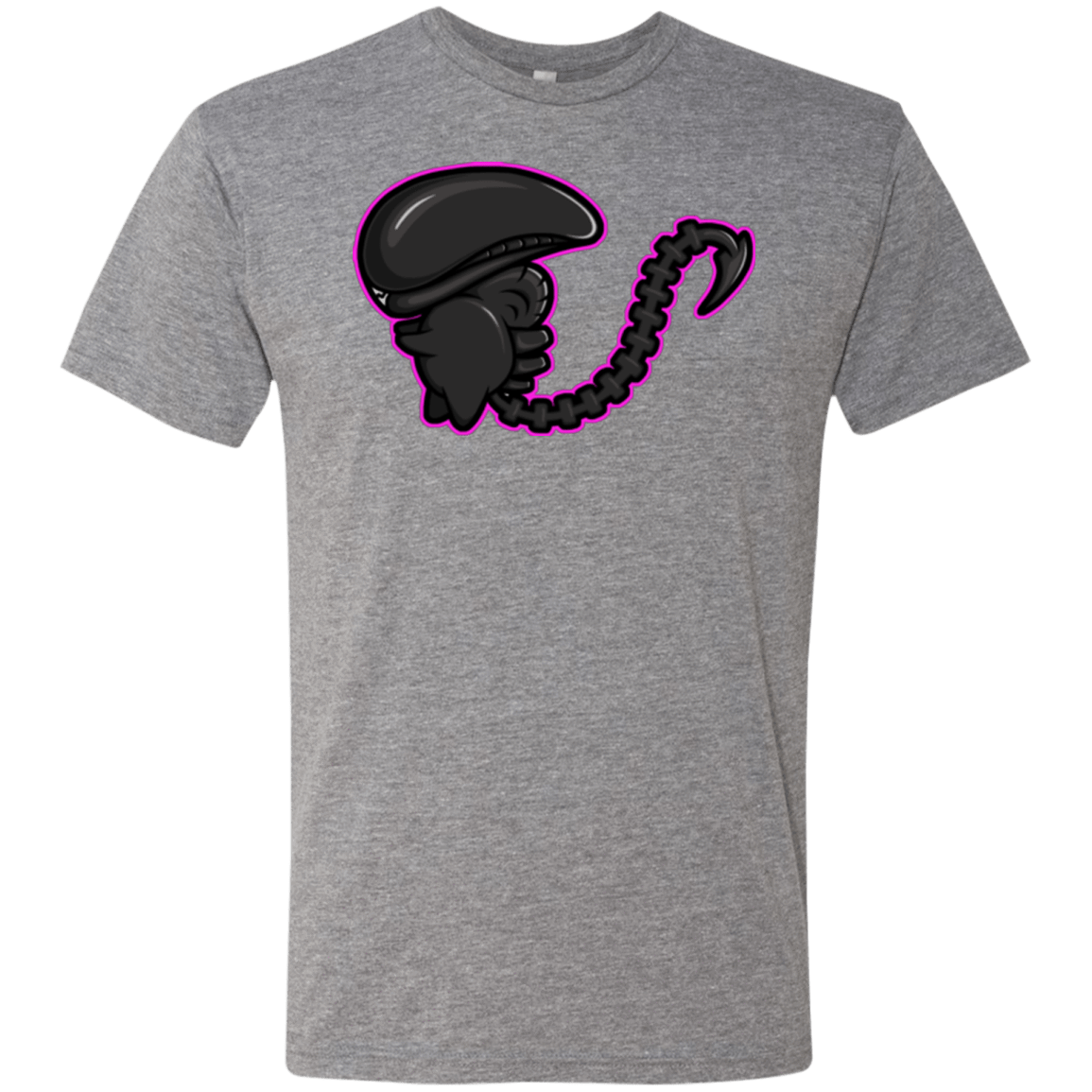 T-Shirts Premium Heather / Small Super Cute Alien Men's Triblend T-Shirt