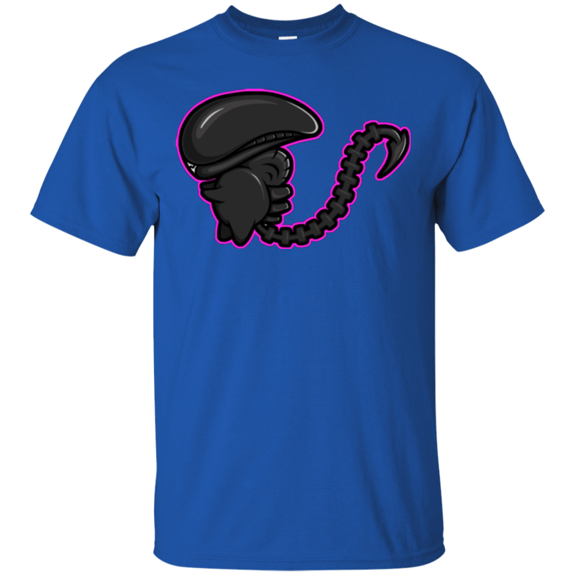 T-Shirts Royal / Small Super Cute Alien T-Shirt