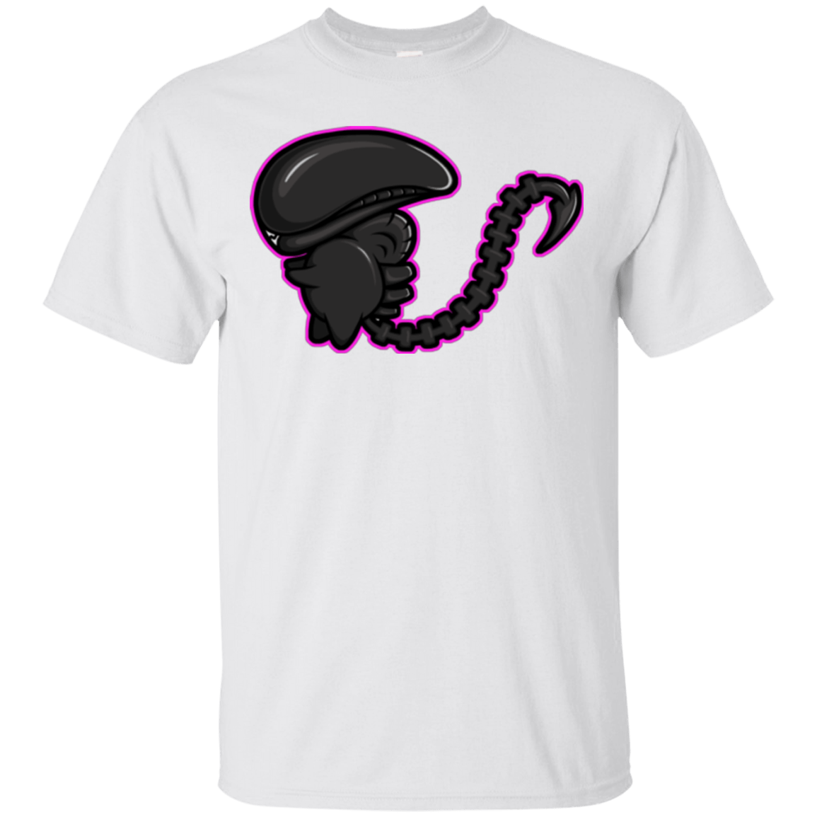 T-Shirts White / Small Super Cute Alien T-Shirt