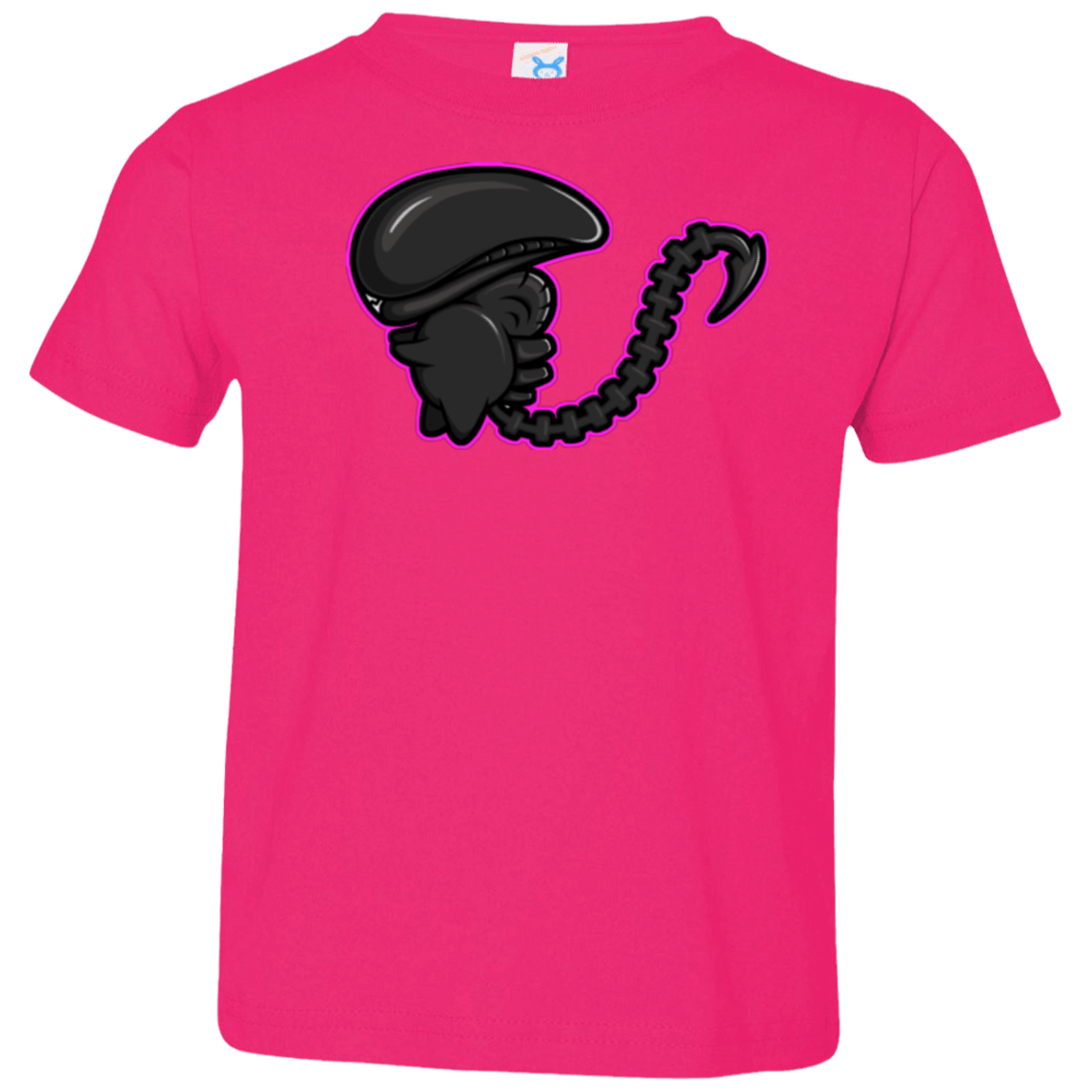 T-Shirts Hot Pink / 2T Super Cute Alien Toddler Premium T-Shirt