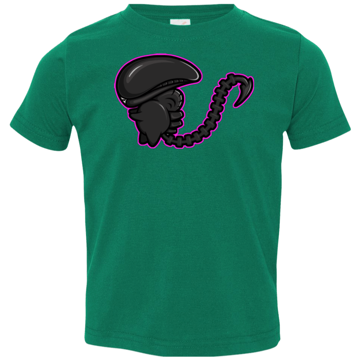 T-Shirts Kelly / 2T Super Cute Alien Toddler Premium T-Shirt