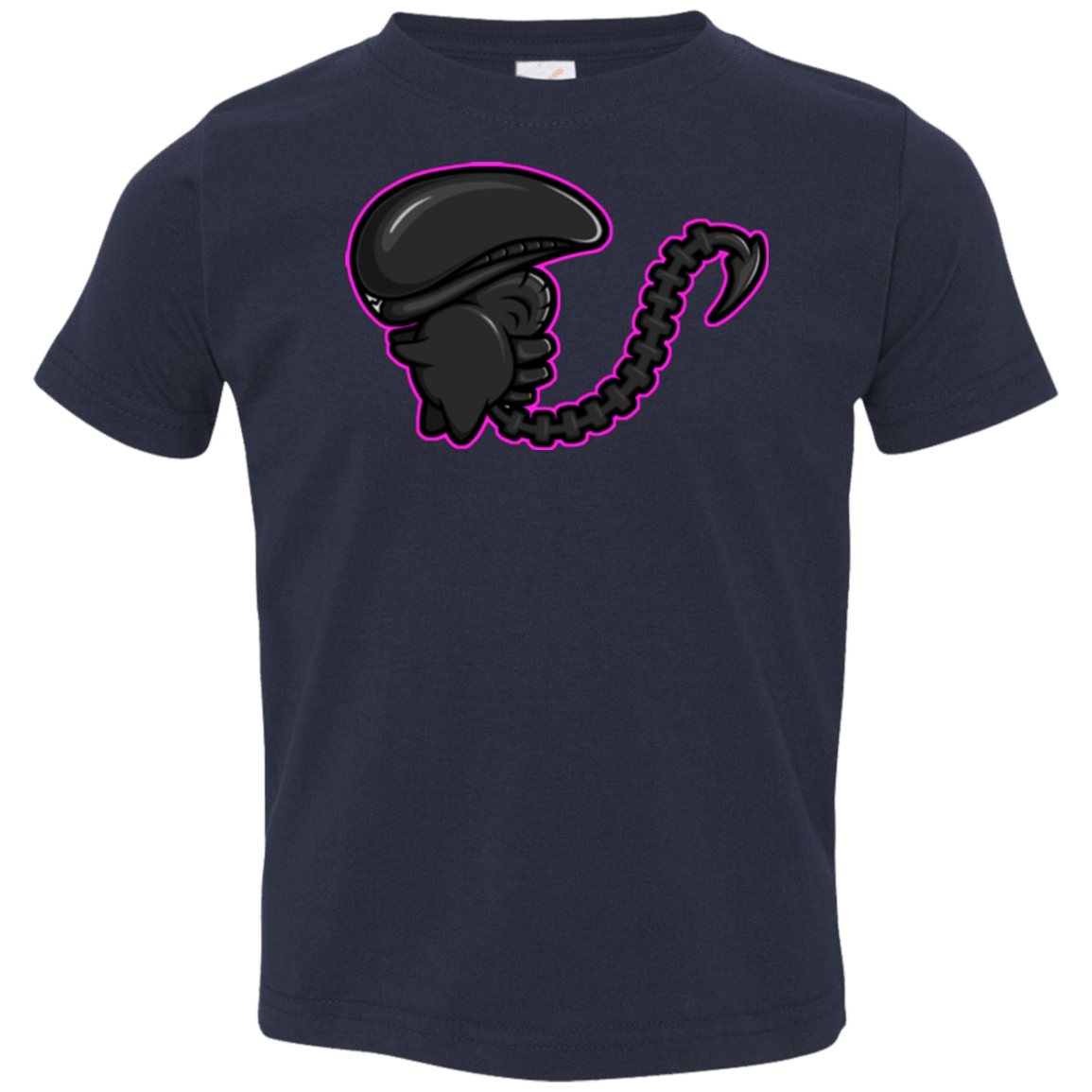 T-Shirts Navy / 2T Super Cute Alien Toddler Premium T-Shirt