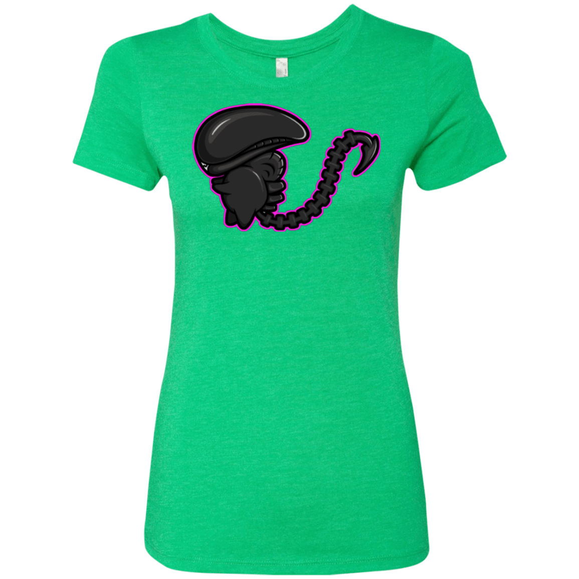 T-Shirts Envy / Small Super Cute Alien Women's Triblend T-Shirt