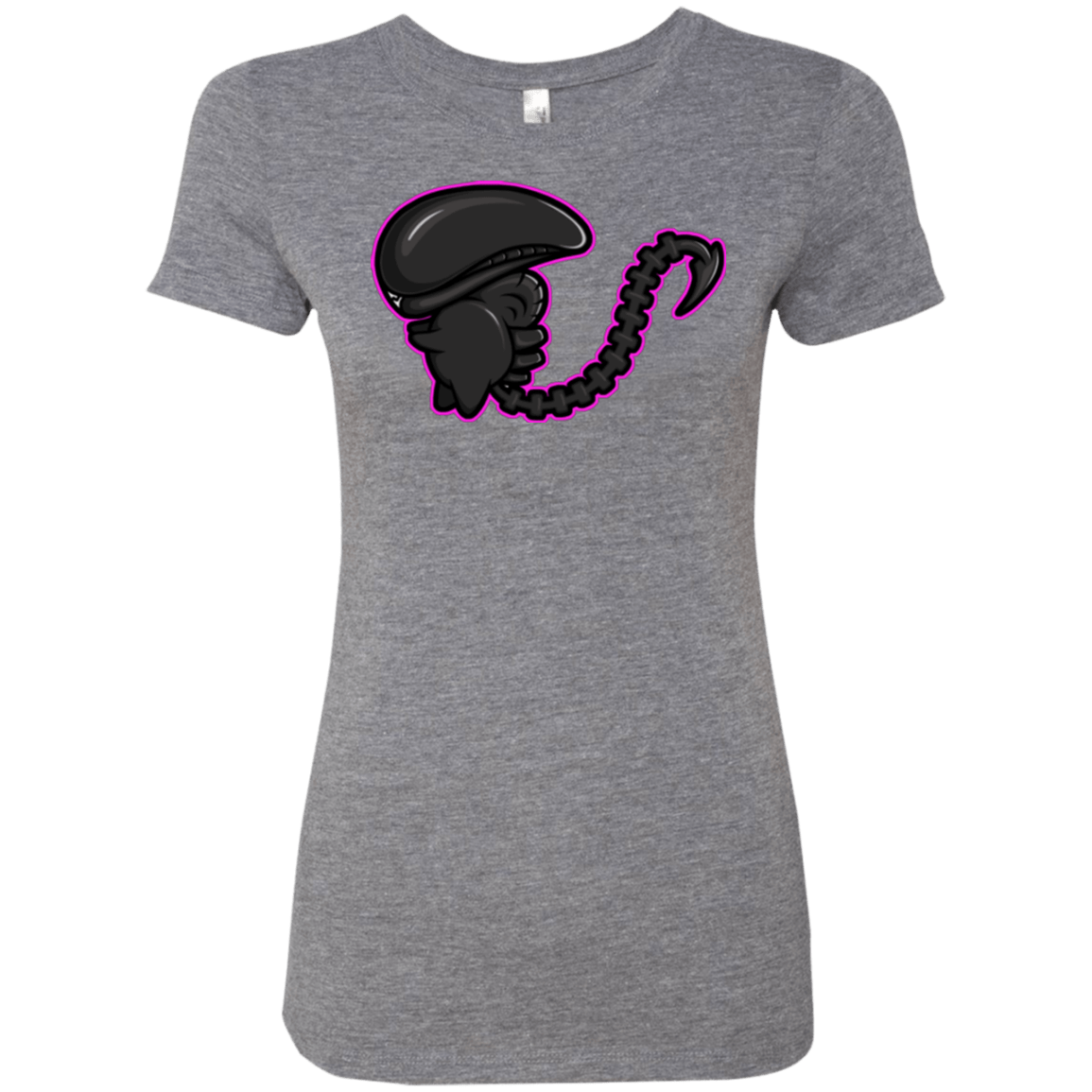 T-Shirts Premium Heather / Small Super Cute Alien Women's Triblend T-Shirt